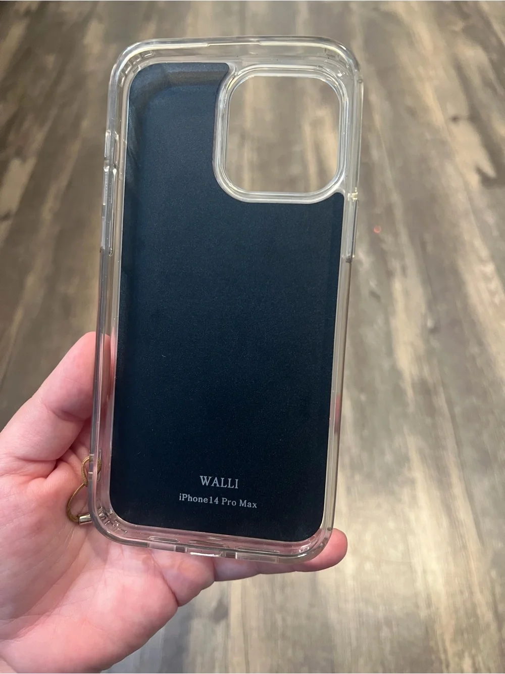 Walli iPhone 14 Pro Max Magnetic Wallet Phone Case in Camel Our Faux Farmhouse